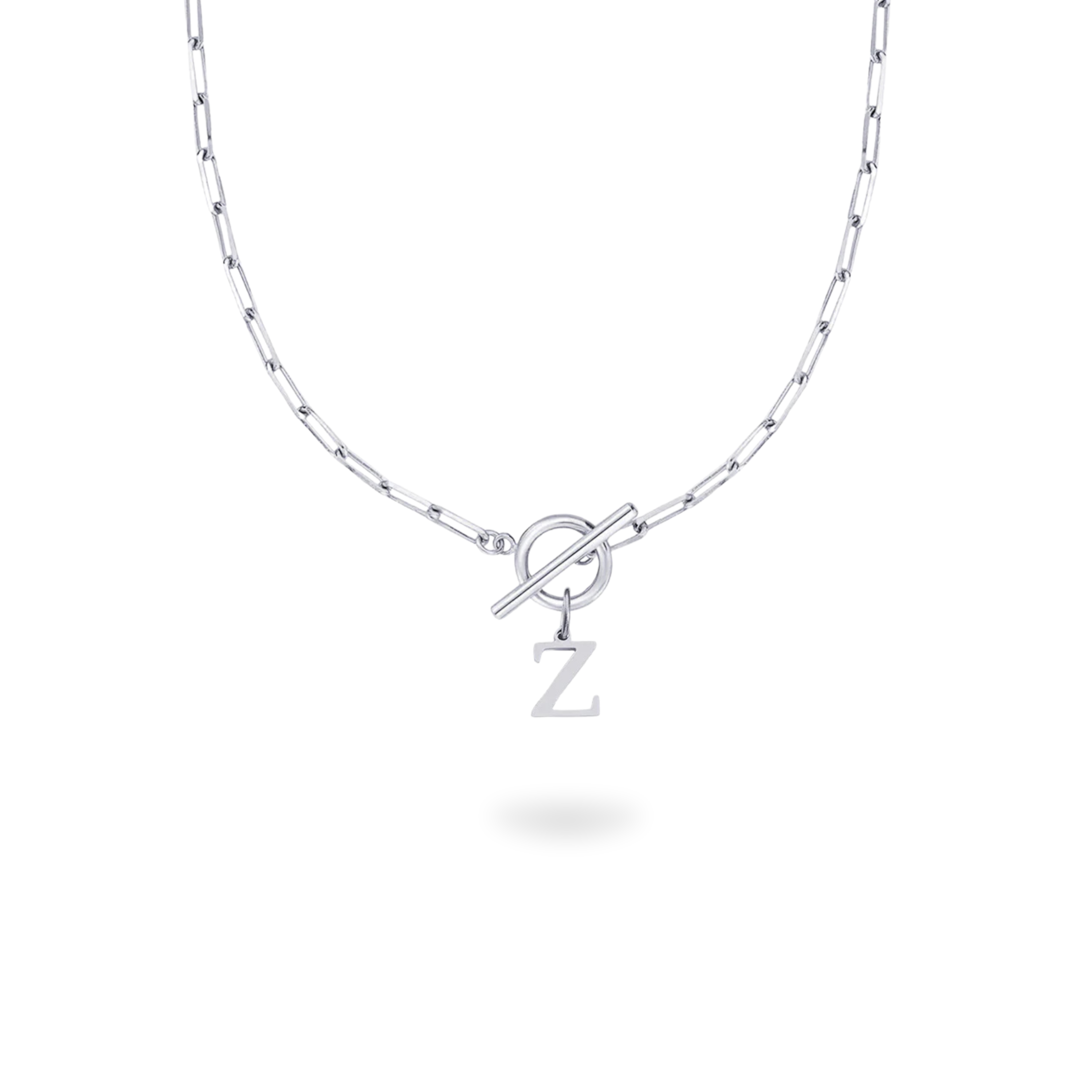 Lock Initial Necklace