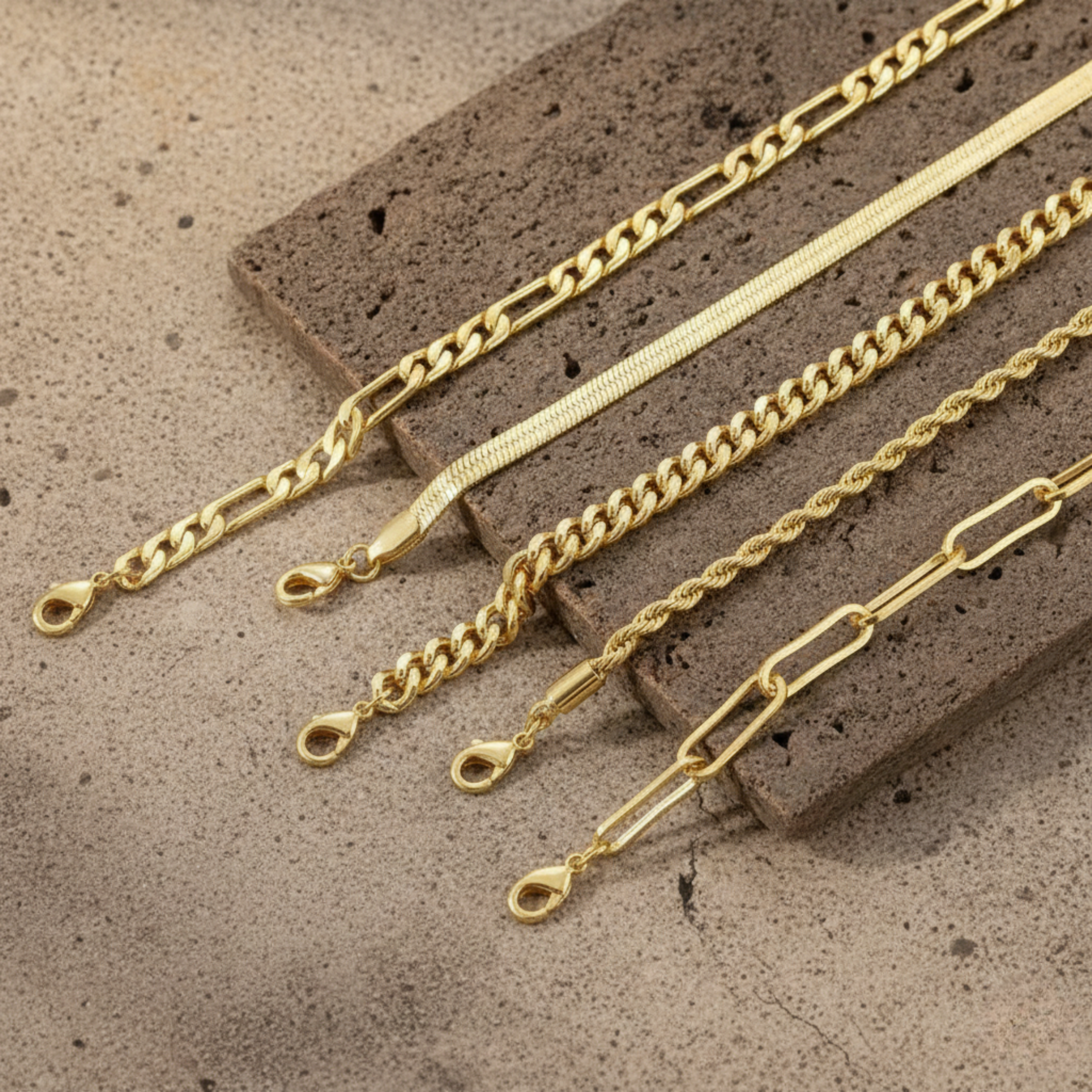 The Classic Chain Stack [5PC]