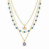 Eye Layered Necklace