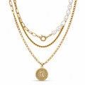 Medallion Layered Necklace