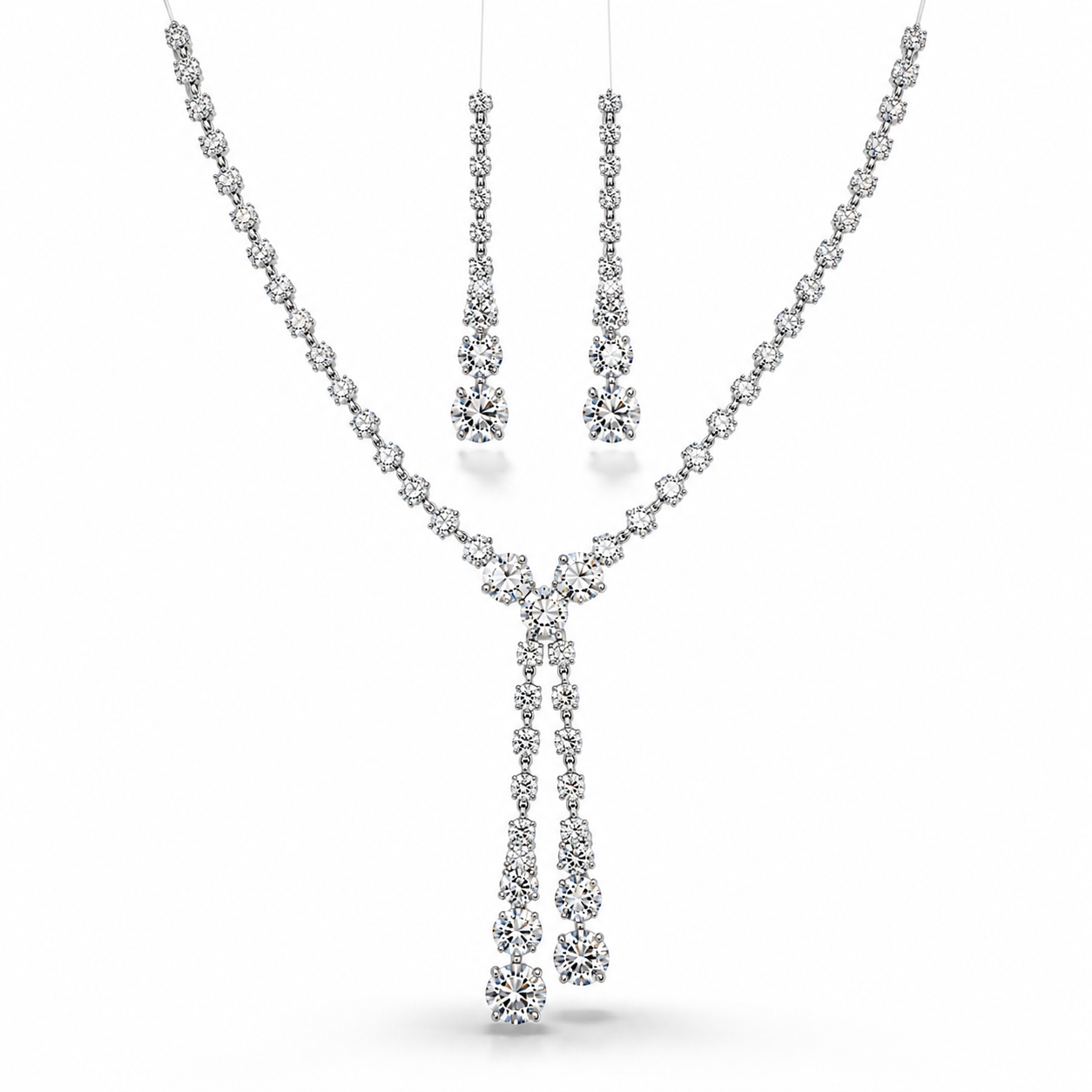 Aqua Drop Crystal Set