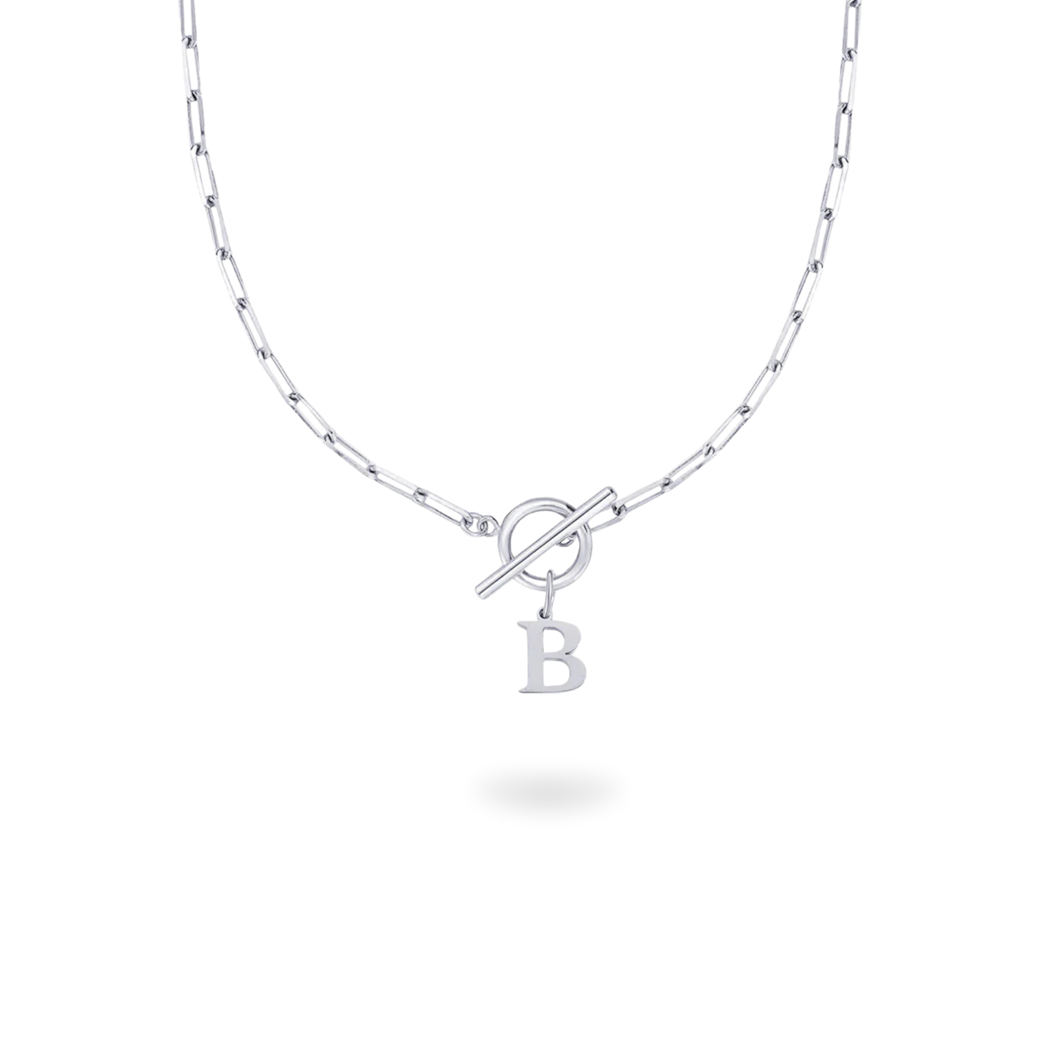 Lock Initial Necklace