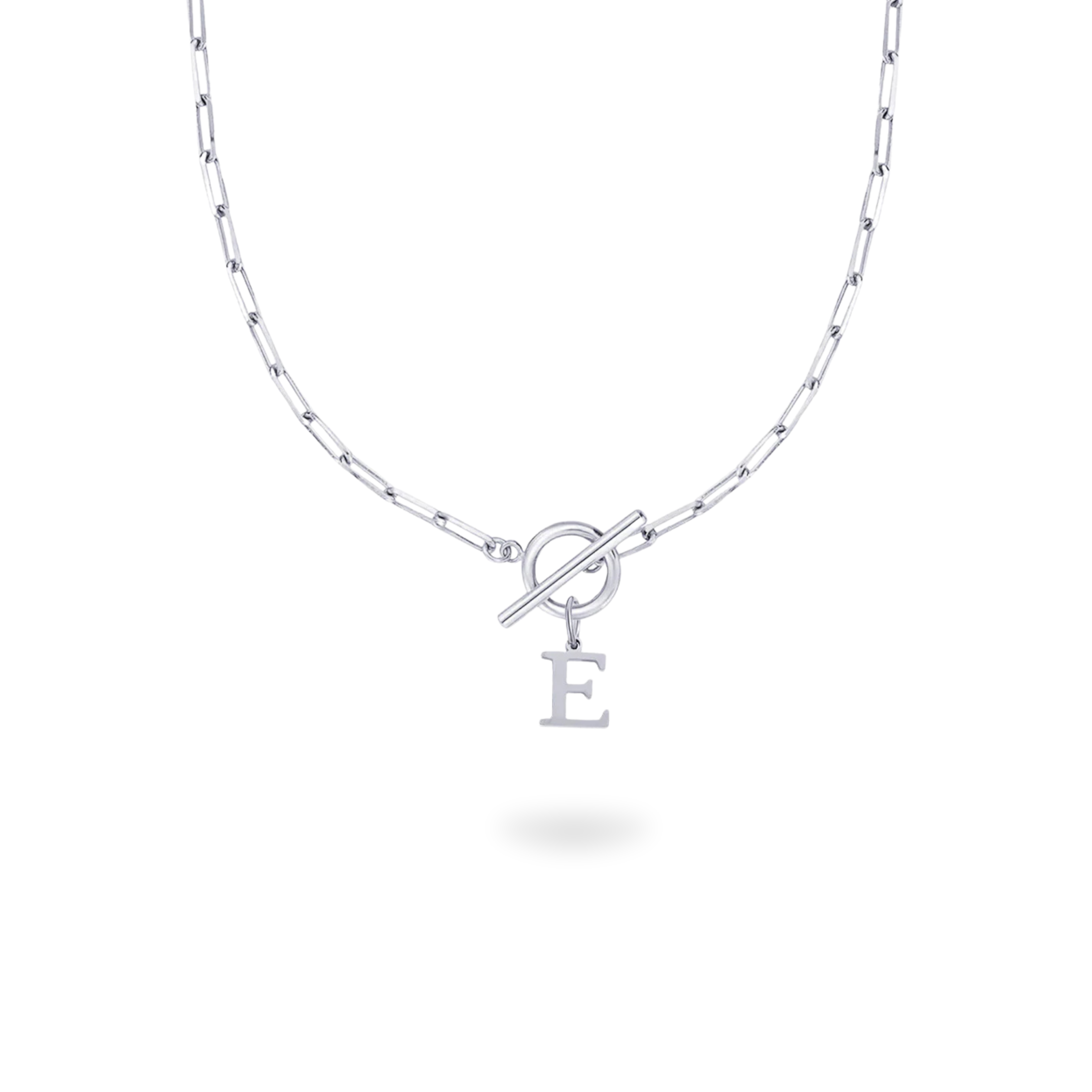 Lock Initial Necklace