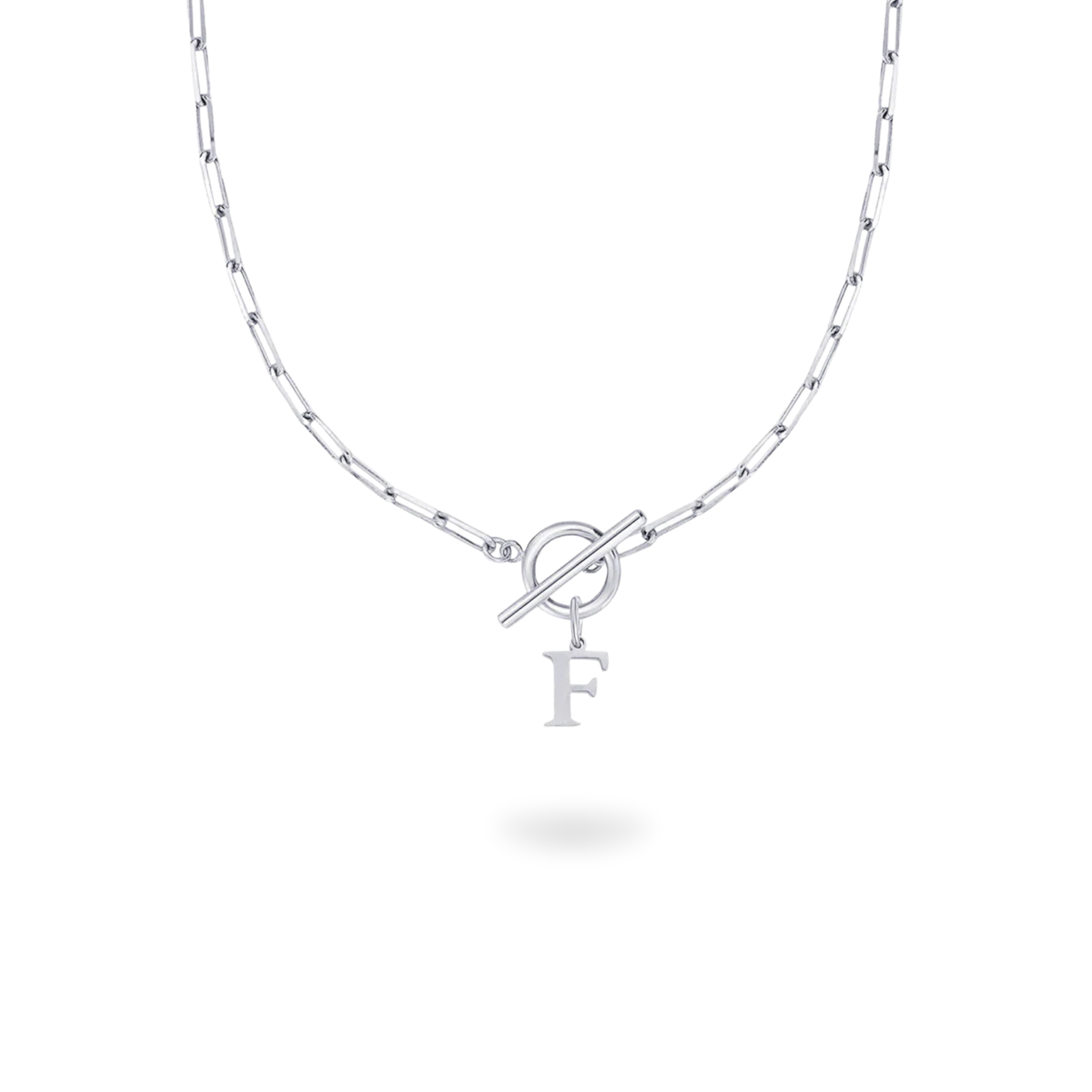 Lock Initial Necklace