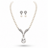 Luna Pearl Crystal Set