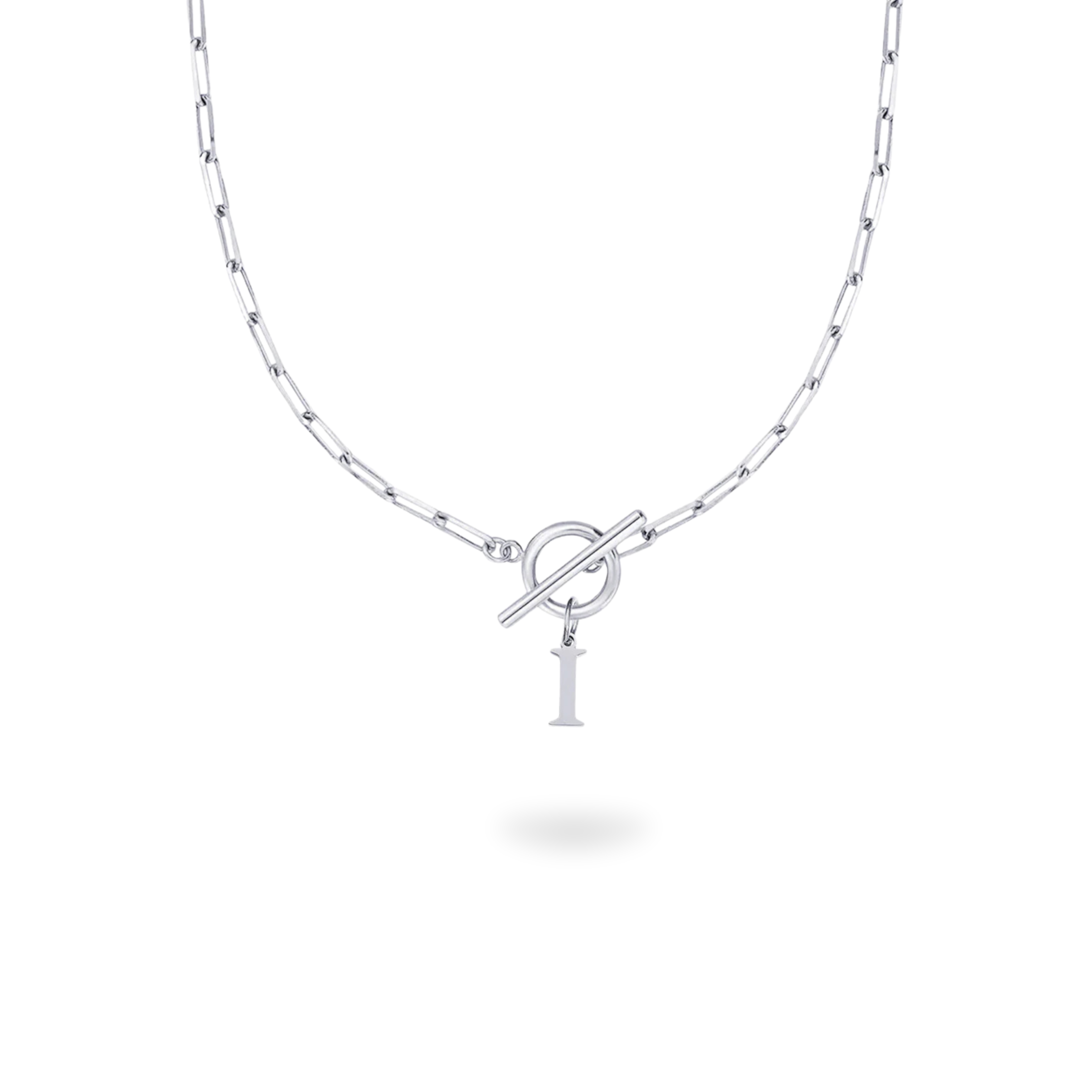 Lock Initial Necklace