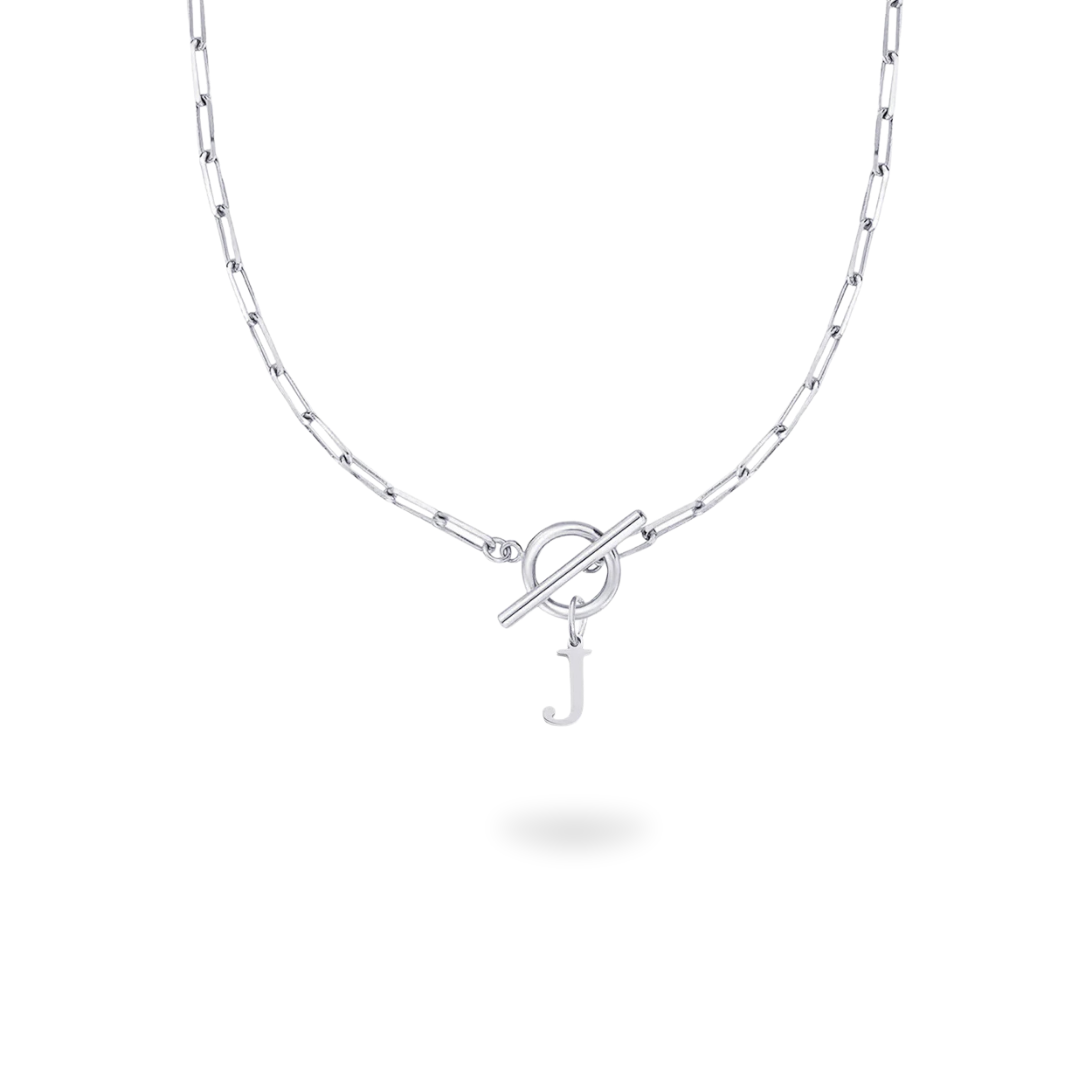 Lock Initial Necklace