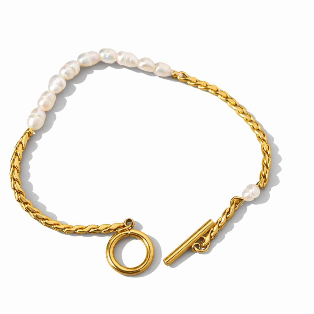 🎁 Solara Pearl Bracelet (100% off)