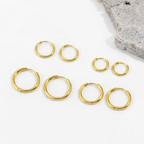 Slim Huggie Hoops