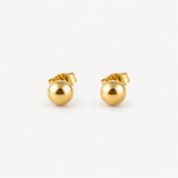 Plain Ball Stud Earrings