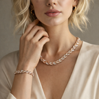 Mermaid Necklace & Bracelet Set