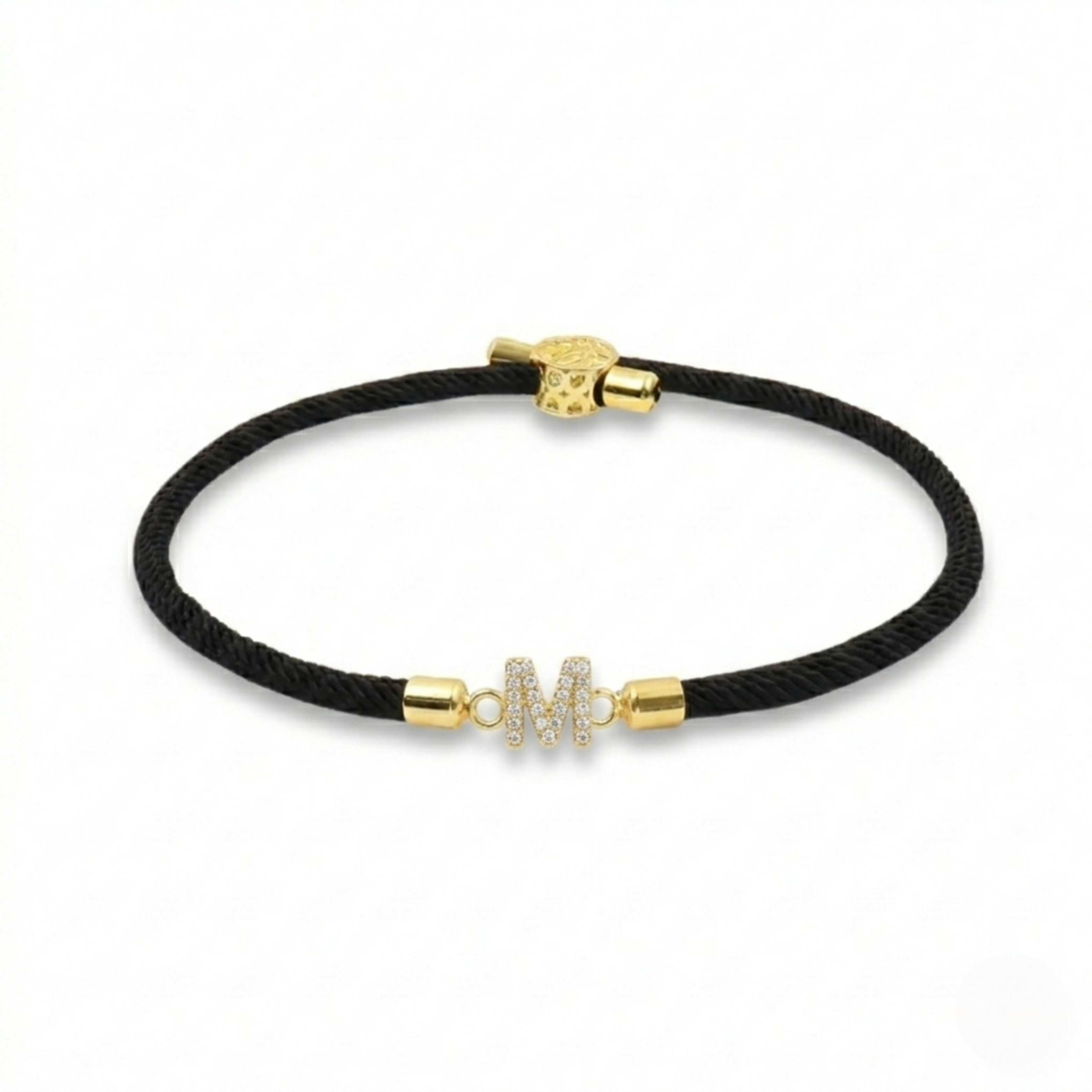 Initial Cord Bracelet