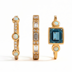 Oceania Crystal Ring Set