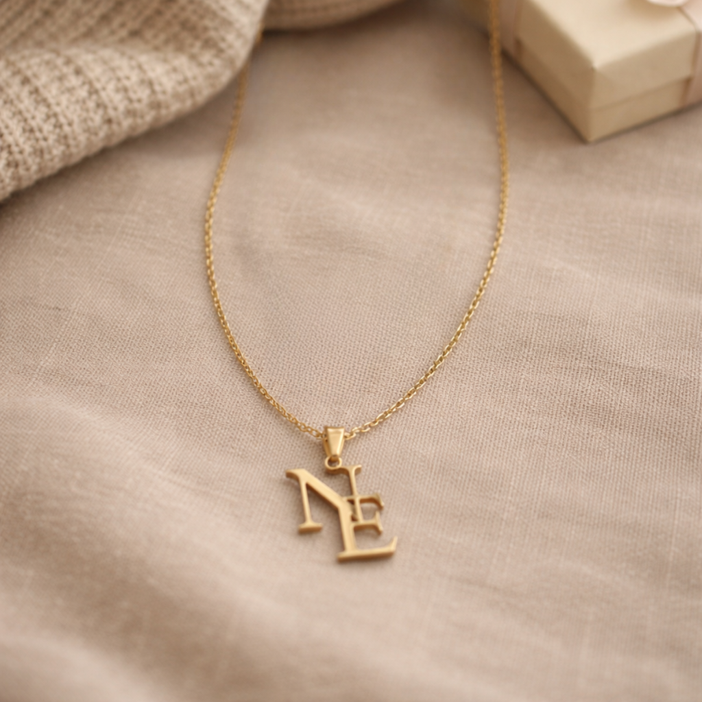 Identity Initial Necklace