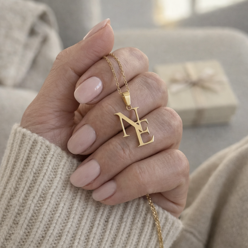 Identity Initial Necklace
