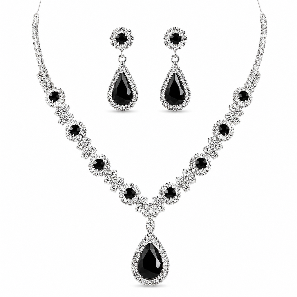 Noir Drop Crystal Set