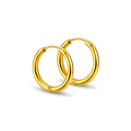 Slim Huggie Hoops