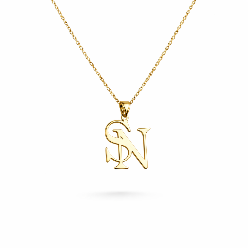 Identity Initial Necklace