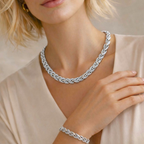 Mermaid Necklace & Bracelet Set